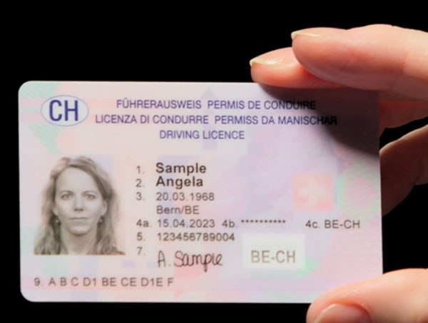 Swiss drivers license cost
